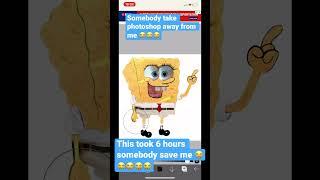 Realistic SpongeBob photoshop! #shorts #scary #spongebob #funny #photoshop