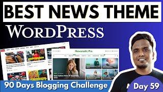 Day 59/90: Best WordPress News Theme  | Freemium WordPress Theme