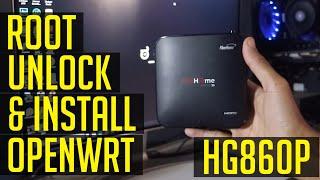 Full Root Unlock Dan Install Pulpstone OpenWRT di STB HG860P