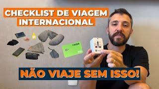 10 itens ESSENCIAIS pra sua viagem internacional