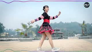 Nhảy shuffle dance - Linh Nhi ( nkauj hmoob mường chà )