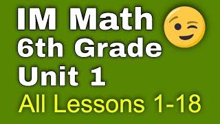  6th Grade, Unit 1, All Lessons 1-18 | Area and Surface Area | Illustrative Mathematics