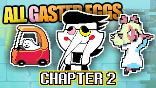 ALL Deltarune Chapter 2 GASTER EGGS (Easter Eggs, Secrets, References and More) Compilation