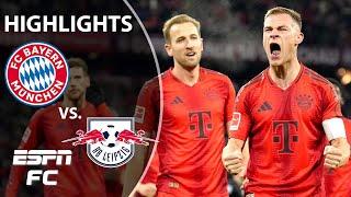 COMPLETE DOMINATION  Bayern Munich vs. RB Leipzig | Bundesliga Highlights | ESPN FC