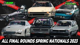 ALL FINAL ROUNDS SPRING NATIONALS 2023 ORLANDO SPEEDWORLD | PALFIEBRUTV