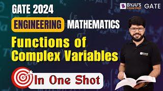 Functions of Complex Variables | Engineering Mathematics for GATE 2024 | BYJU'S GATE