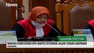 Mantan Komisioner KPU Wahyu Setiawan Jalani Sidang Dakwaan Suap PAW - iNews Sore 28/05