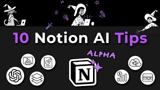 10 Ways to Boost your Productivity with Notion AI!