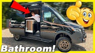 2024 MODE XO With Bathroom From Storyteller Overland : Mercedes Sprinter Camper Van