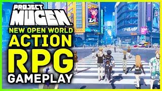 Project Mugen New Gameplay Open World Looks Awesome - Spider Man Web Swinging, Mini Games & Trailer