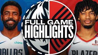 Game Recap: Trail Blazers 126, Mavericks 122