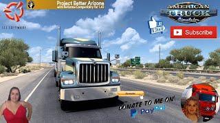 American Truck Simulator (1.43) Project Better Arizona v0.1.3.4 by AzNate + DLC's & Mods