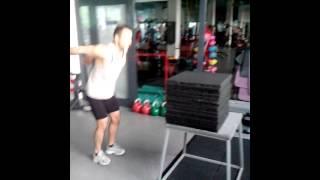 Mykhailo Markanych box jump 125