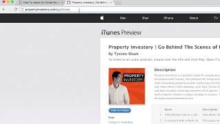 How To Write A Review on iTunes For Property Investory Podcast