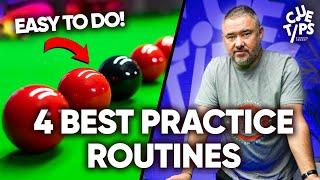 4 Practice Routines To Improve Your Snooker Game Fast!
