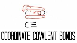 Coordinate Covalent Bonding (Carbon Monoxide)