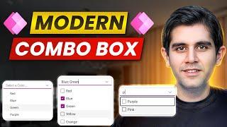 The Modern Combo Box | Power Apps Beginners Tutorial