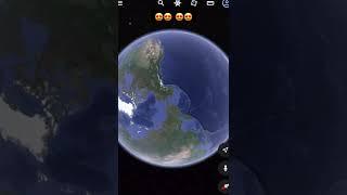 Google earth cute shape #shorts