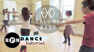 EXO "Call Me Baby" Dance Tutorial (Chorus)