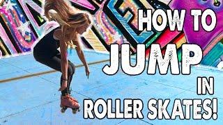 HOW TO JUMP ON ROLLER SKATES! - Ep. 8 Planet Roller Skate