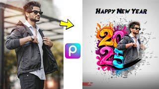 New Year Photo Editing using PicsArt 2025