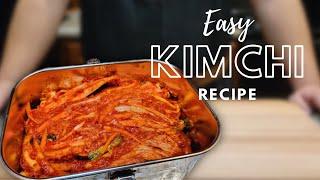 Traditional Kimchi Recipe - Baechu Kimchi (배추김치) | Napa Cabbage Kimchi