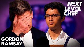 Gordon REFUSES To Eat Chef’s Undercooked Salmon Dish | Next Level Chef | Gordon Ramsay