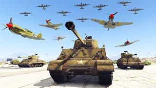 D-DAY ARMY INVASION in GTA Online!