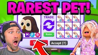 Trading For The RAREST PET in Adopt Me!