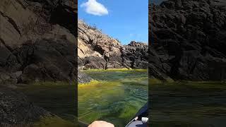 Sea kayaking in green water with Itiwit X500 - southern Stockholm archipelago, 50 km expedition