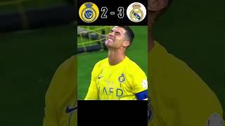 Ronaldo vs Mbappe Al Nassr vs Real Madrid Epic Match#cr7 #ronaldo #realmadrid #youtube