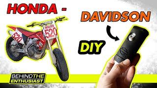 DIY Harley Footpegs On A Honda Flat Tracker | Behind The Enthusiast