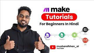 AI Automation Tutorial with Make.com - Hindi