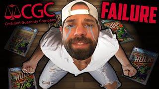 When Grading Comics Goes WRONG | Biggest FAILS from CGC Grading Submissions | Hulk #181 Low Grades