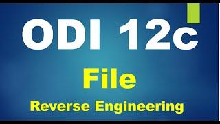 How to Reverse Engineer a File in ODI 12C #ODI12cTutorial #ODITutorial #ODITutorialforBeginners