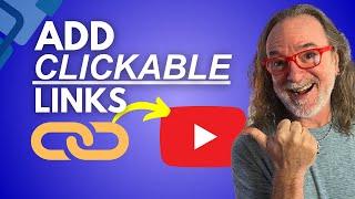 How to add Clickable Links to YouTube video descriptions