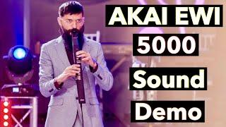 Akai EWI 5000 Review | Sound Demo Live Session