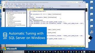 Automatic Tuning with SQL Server on Windows