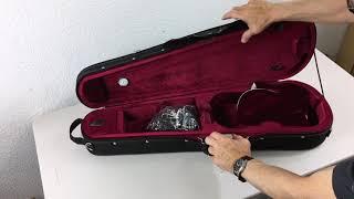 Hidersine Deluxe Violin Case, Demonstration