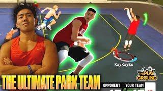 THE ULTIMATE PARK TEAM! BREAKING ANKLES & DROPPING DIMES! NBA 2K19 MyPark