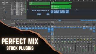 CORRECT YOUR MIXING MASTERING WITH ONLY LOGIC PRO X STOCK PLUGINS | PROFESSIONAL SOUND