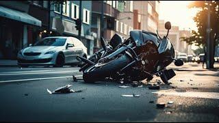 Beginner Motorcycle Mistake Leads to Crash | Crash Review