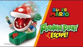 Epoch Games | SUPER MARIO PIRANHA PLANT ESCAPE !