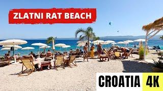 BRAC ISLAND, CROATIA  [4K] BOL — Zlatni Rat Beach — Walking Tour