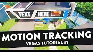 How to Motion Track Images & 3D Text - Sony Vegas Tutorial #1