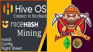 How to Mine to NiceHash using HiveOS | nicehash mining hiveos | nicehash mining setup | nicehash