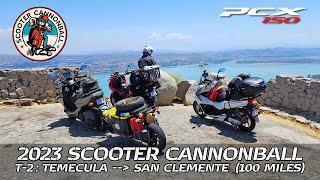 Scooter Cannonball 2023 // T-2: Temecula to San Clemente, CA - Tech Inspection!