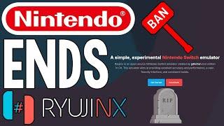 Nintendo Drops The BAN HAMMER On Ryujinx Switch Emulator - This is ABSOLUTELY DEPRESSING