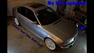A Build Breakdown About My BMW E46 (drift footage at the end!)