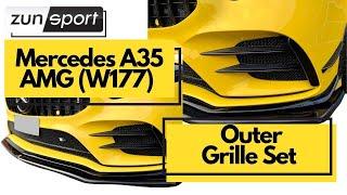 Mercedes AMG A35 (W177) Outer Grille Set Fitting Video | Zunsport HOW TO